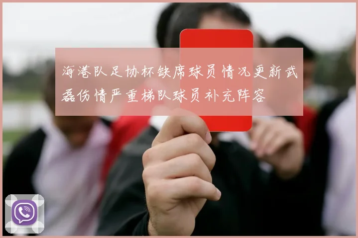 海港队足协杯缺席球员情况更新武磊伤情严重梯队球员补充阵容